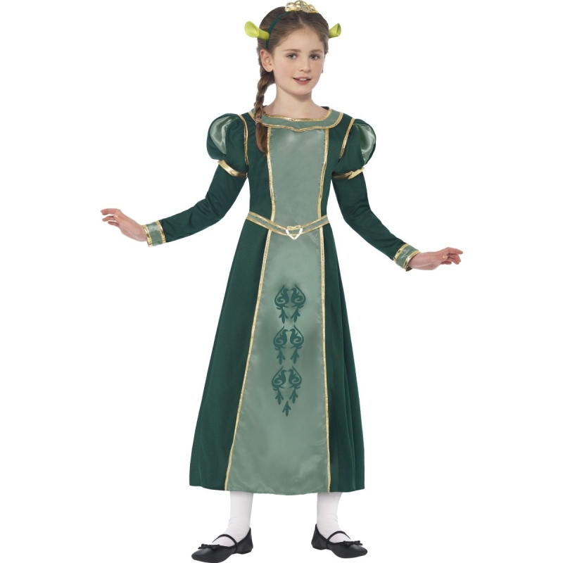 Princess Fiona jurk voor meisjes