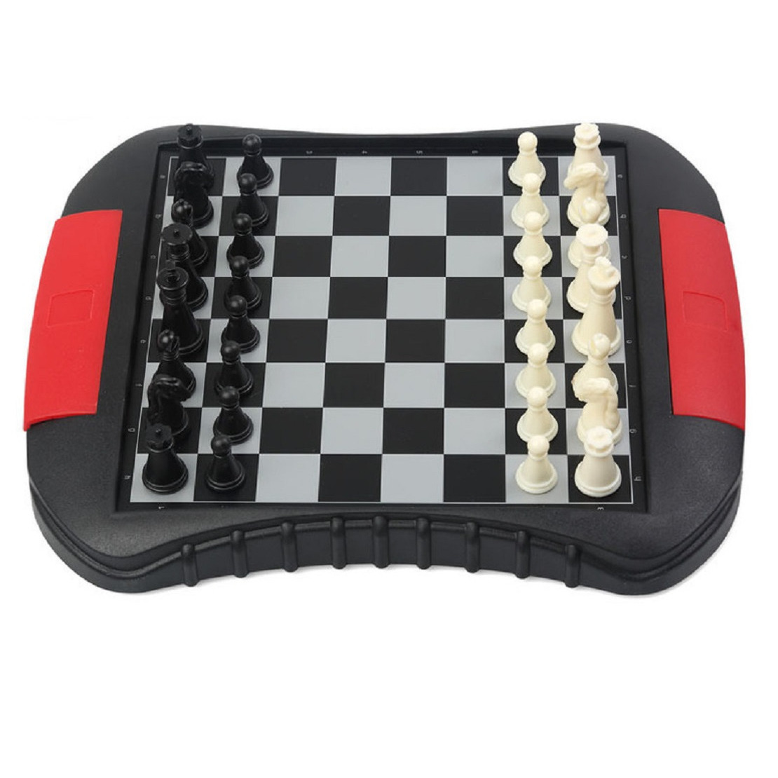 Reisspellen-bordspellen magnetisch schaakspel-schaken set