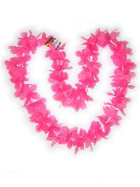 Toppers - Pink hawaii garland