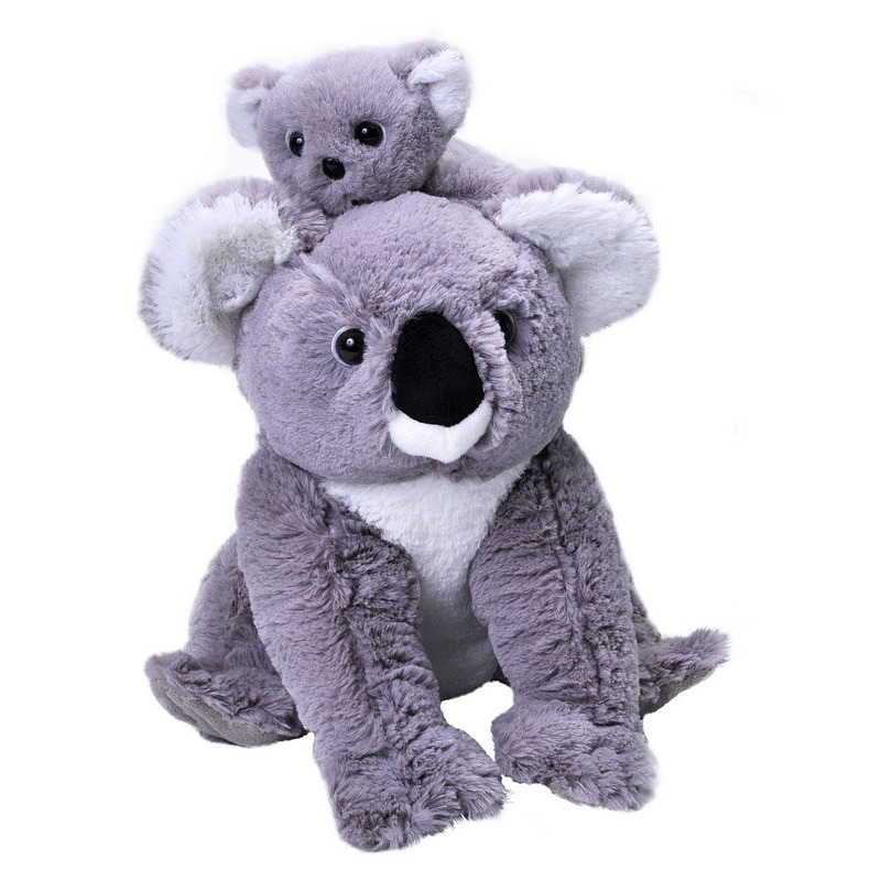 Speelgoed knuffel koala beertje grijs 38 cm