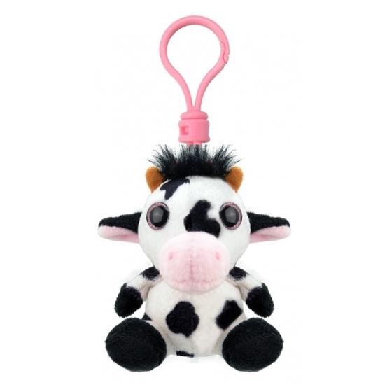Speelgoed koe sleutelhanger 9 cm