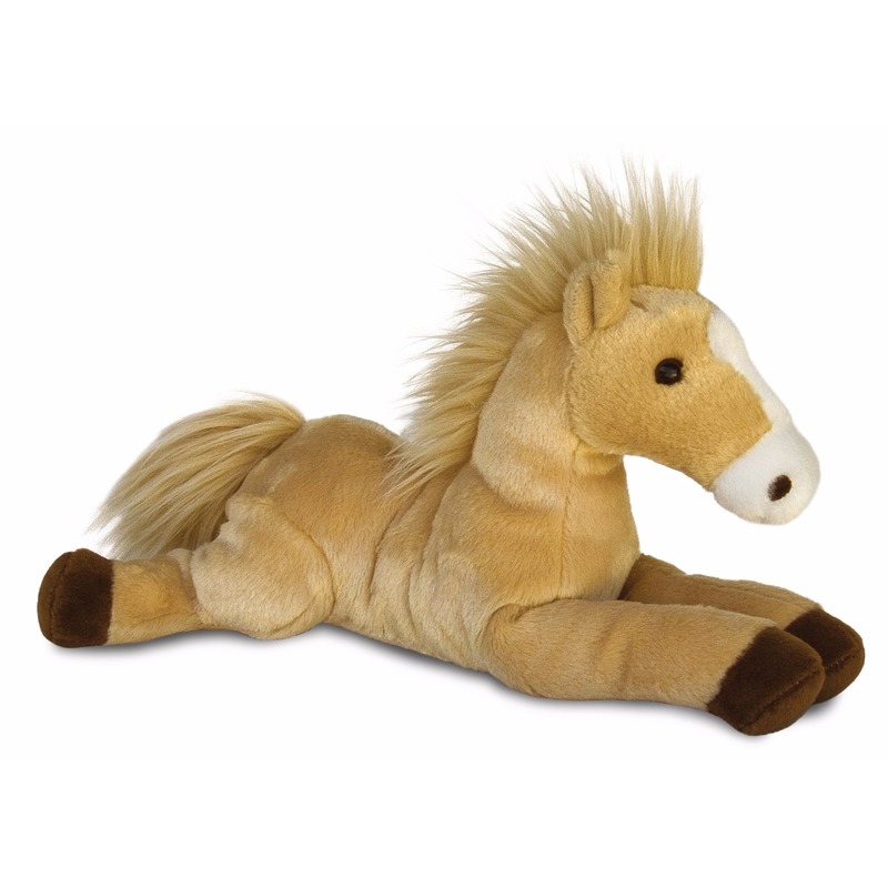 Speelgoed paarden knuffel 30 cm