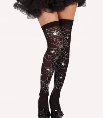Spiderweb stockings