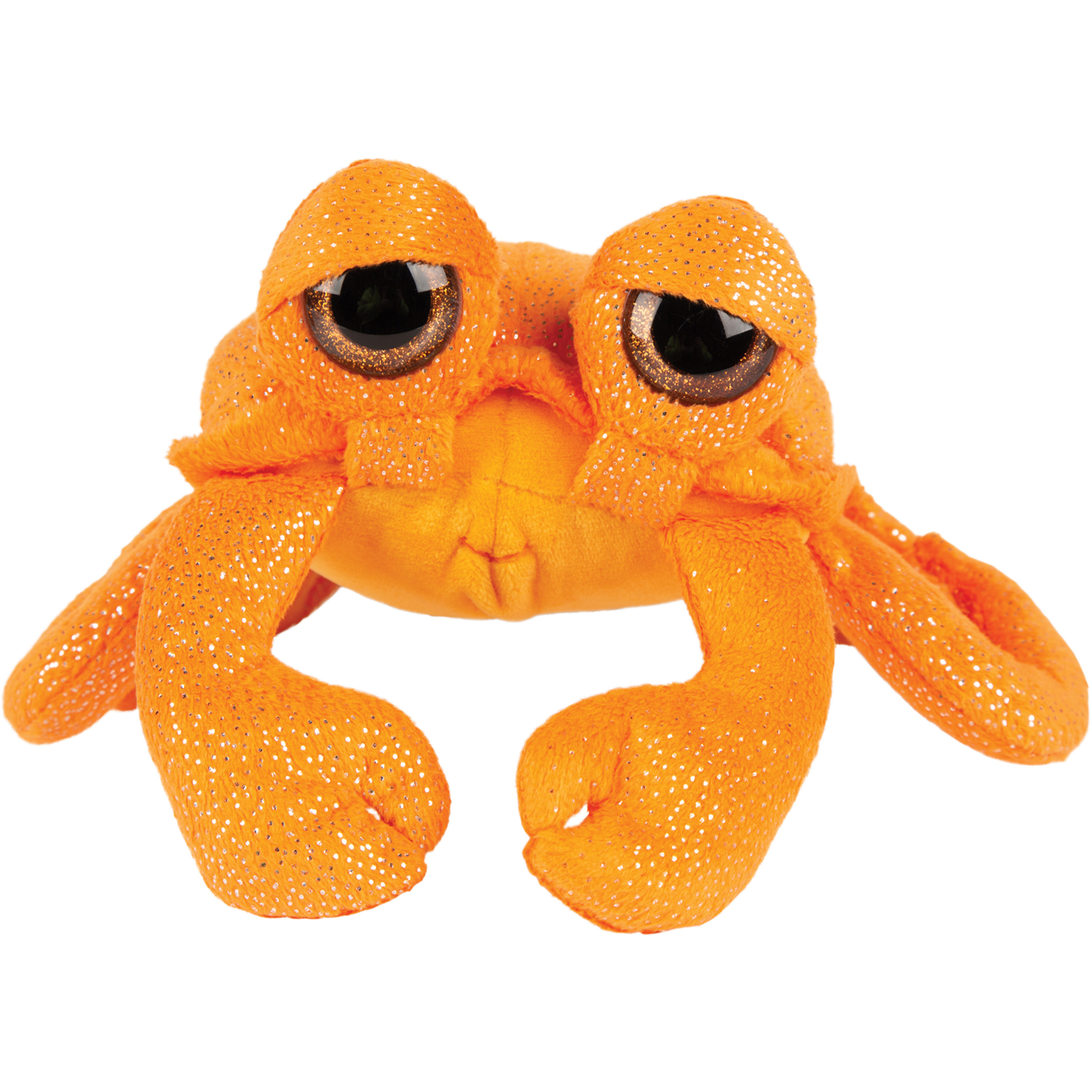 Suki Gifts pluche Krab knuffeldier cute eyes oranje 23 cm