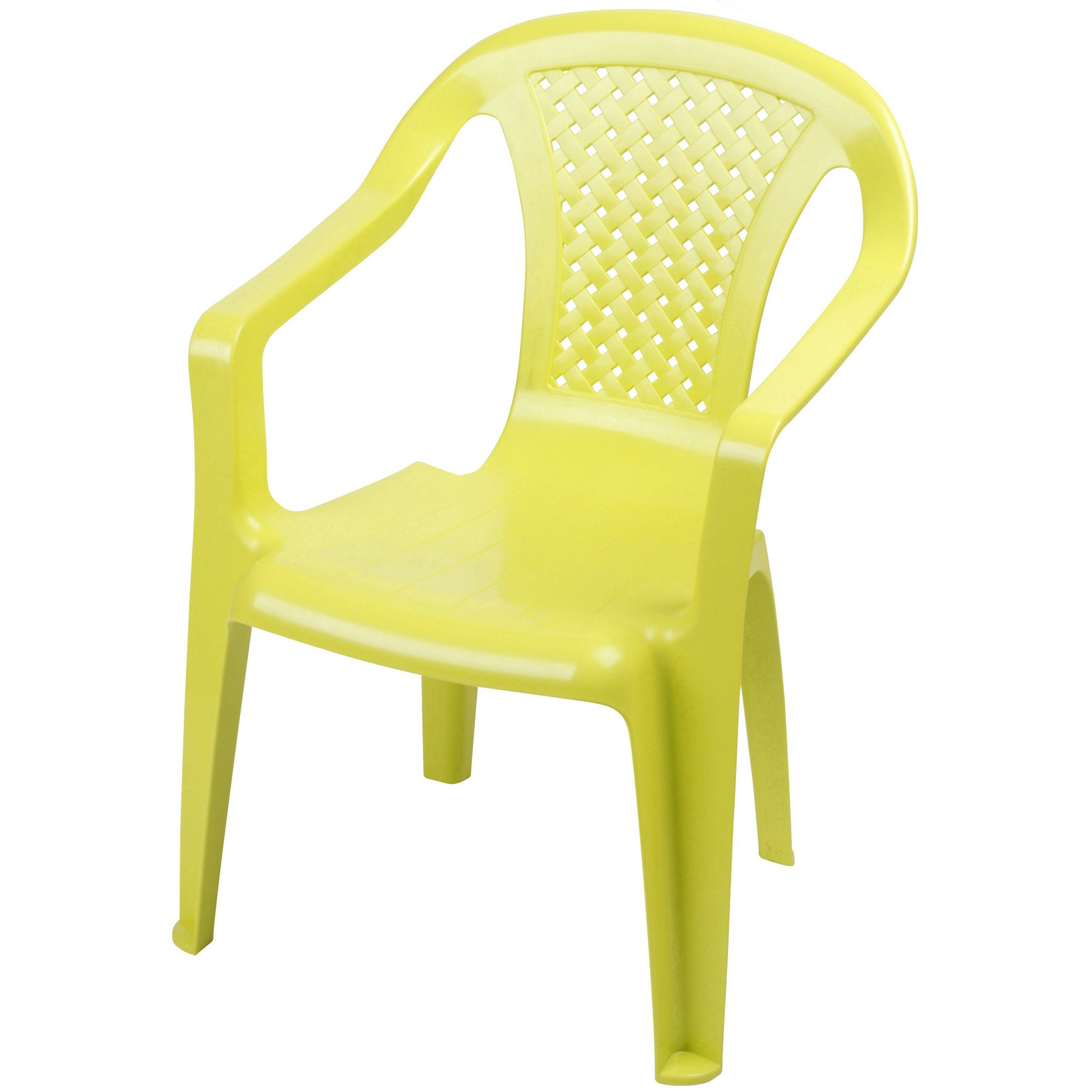 Sunnydays Kinderstoel groen kunststof buiten-binnen L37 x B35 x H52 cm