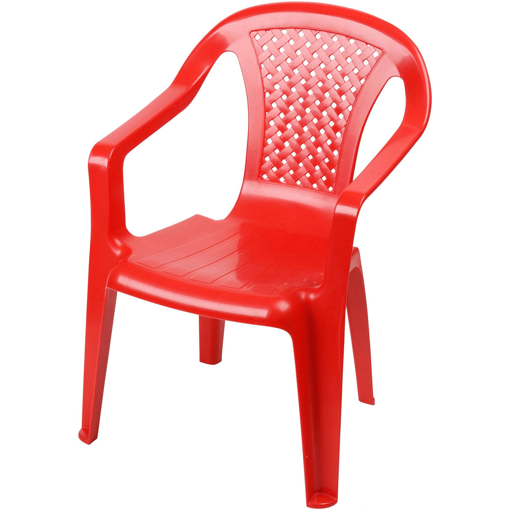 Sunnydays Kinderstoel rood kunststof buiten-binnen L37 x B35 x H52 cm