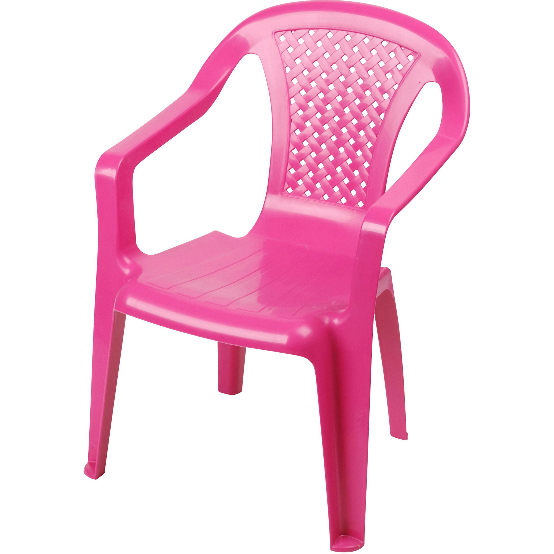 Sunnydays Kinderstoel roze kunststof buiten-binnen L37 x B35 x H52 cm