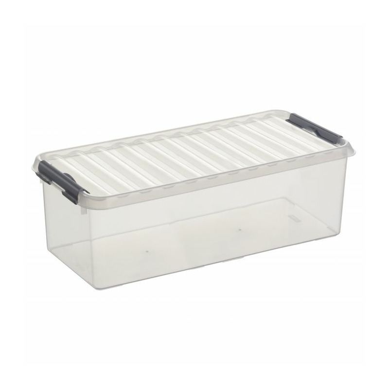 Sunware opbergbox-opbergdoos transparant 9,5 liter 48,5 x 19 x 14,7 cm