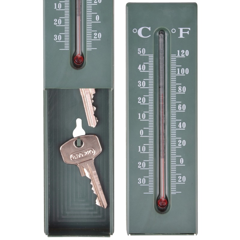 Thermometer sleutelkastje 16 cm