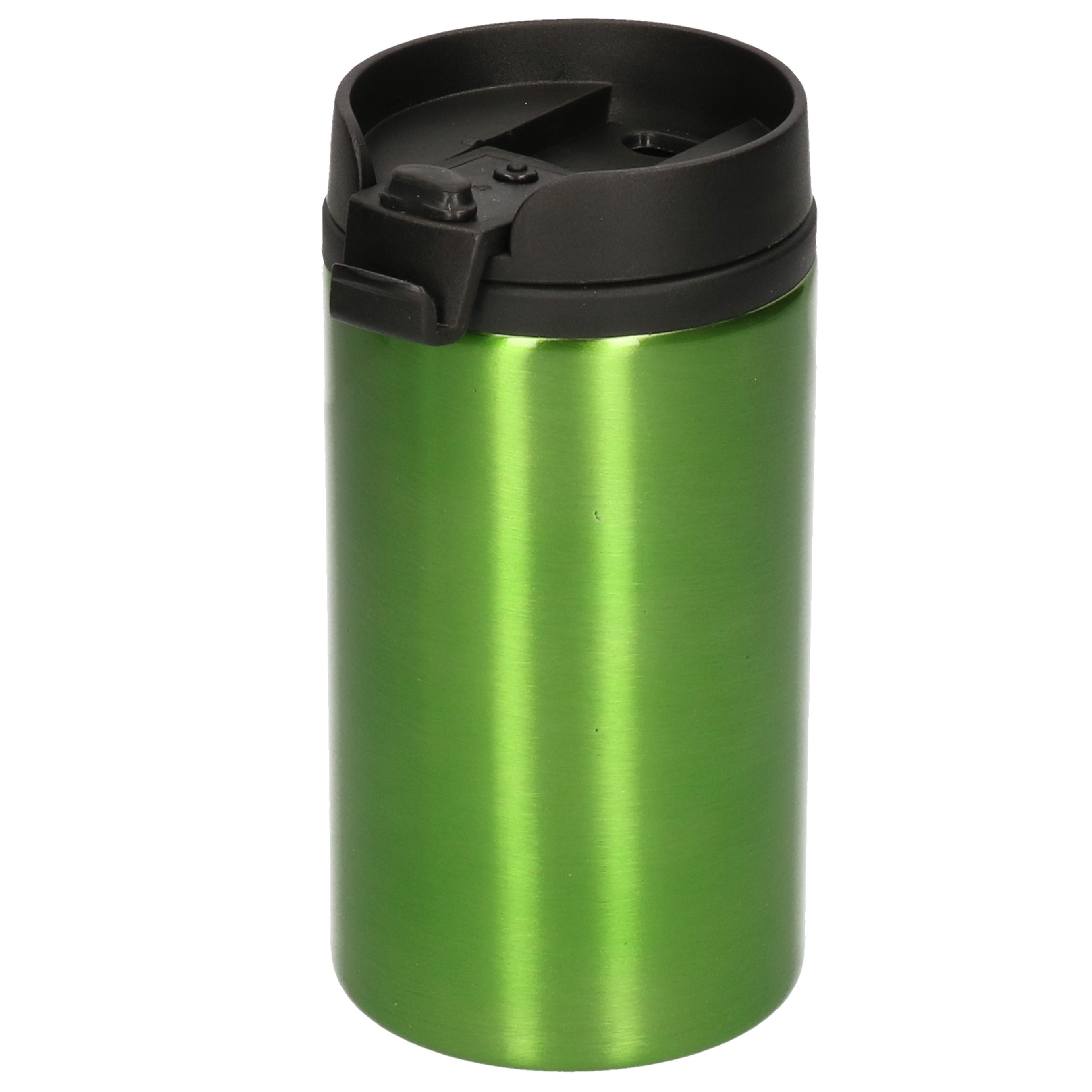 Thermos autobeker metallic groen 320 ml