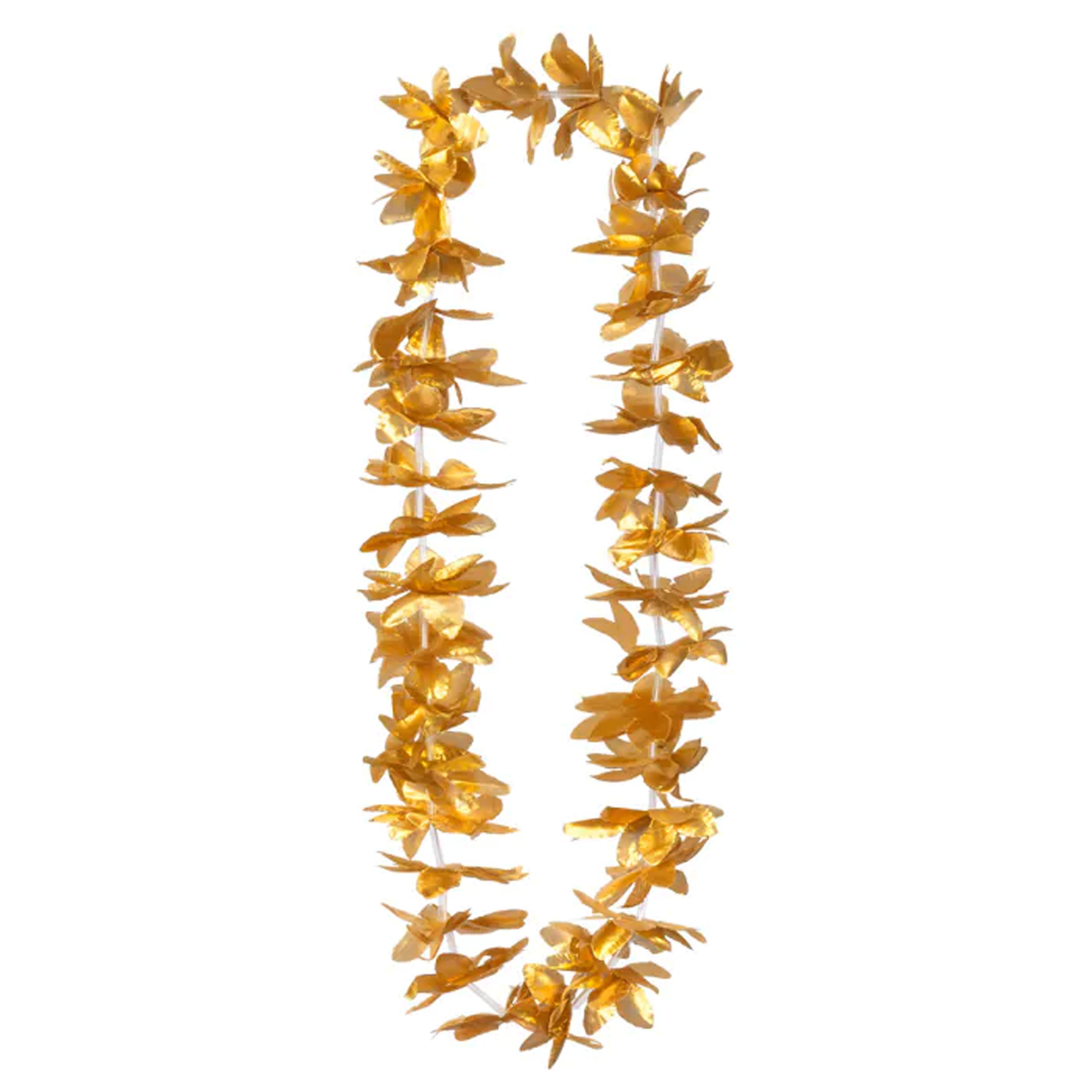 Toppers Hawaii krans-slinger Tropische kleuren goud Bloemen hals slingers