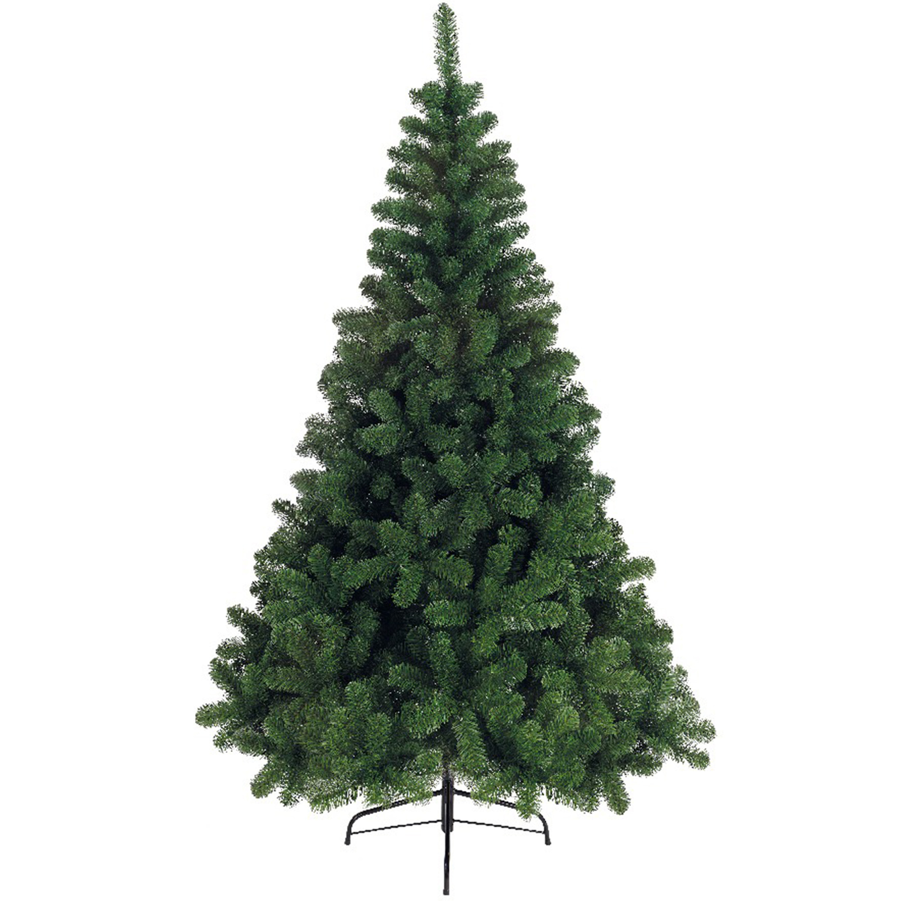 Tweedekans kunst kerstboom-kunstboom 210 cm groen