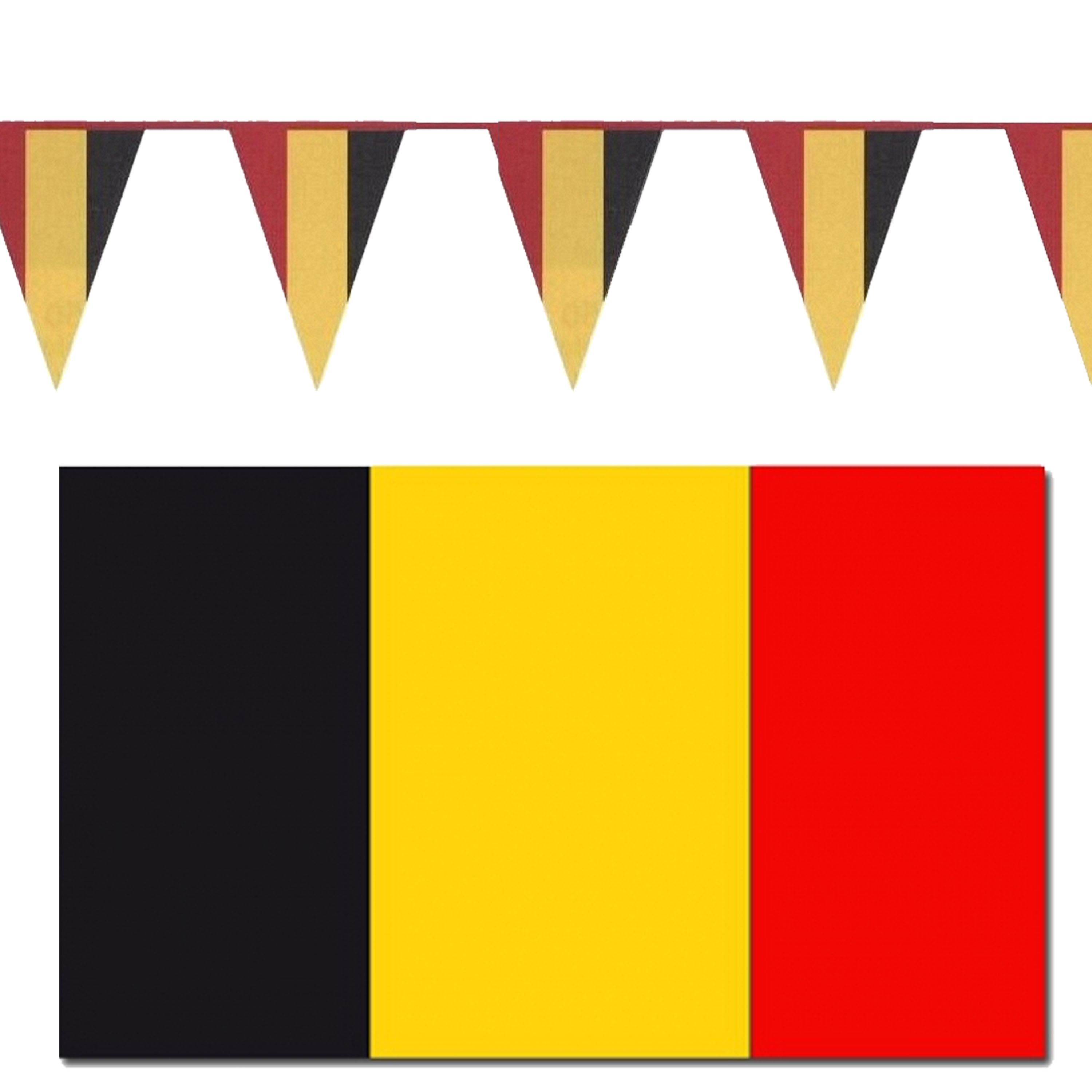 pakket vlaggen Belgie - Landen decoratie winkel