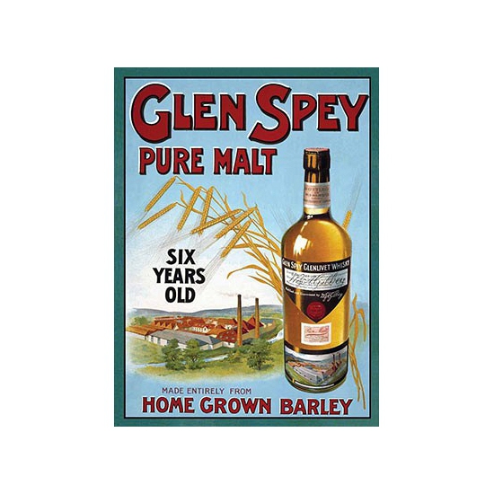 Wand bordje Glen Spey 30 x 40 cm