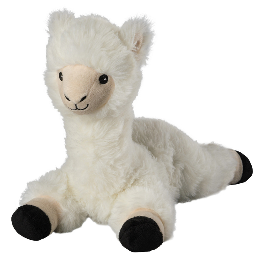 Warmteknuffel lama-alpaca wit 37 cm knuffels kopen