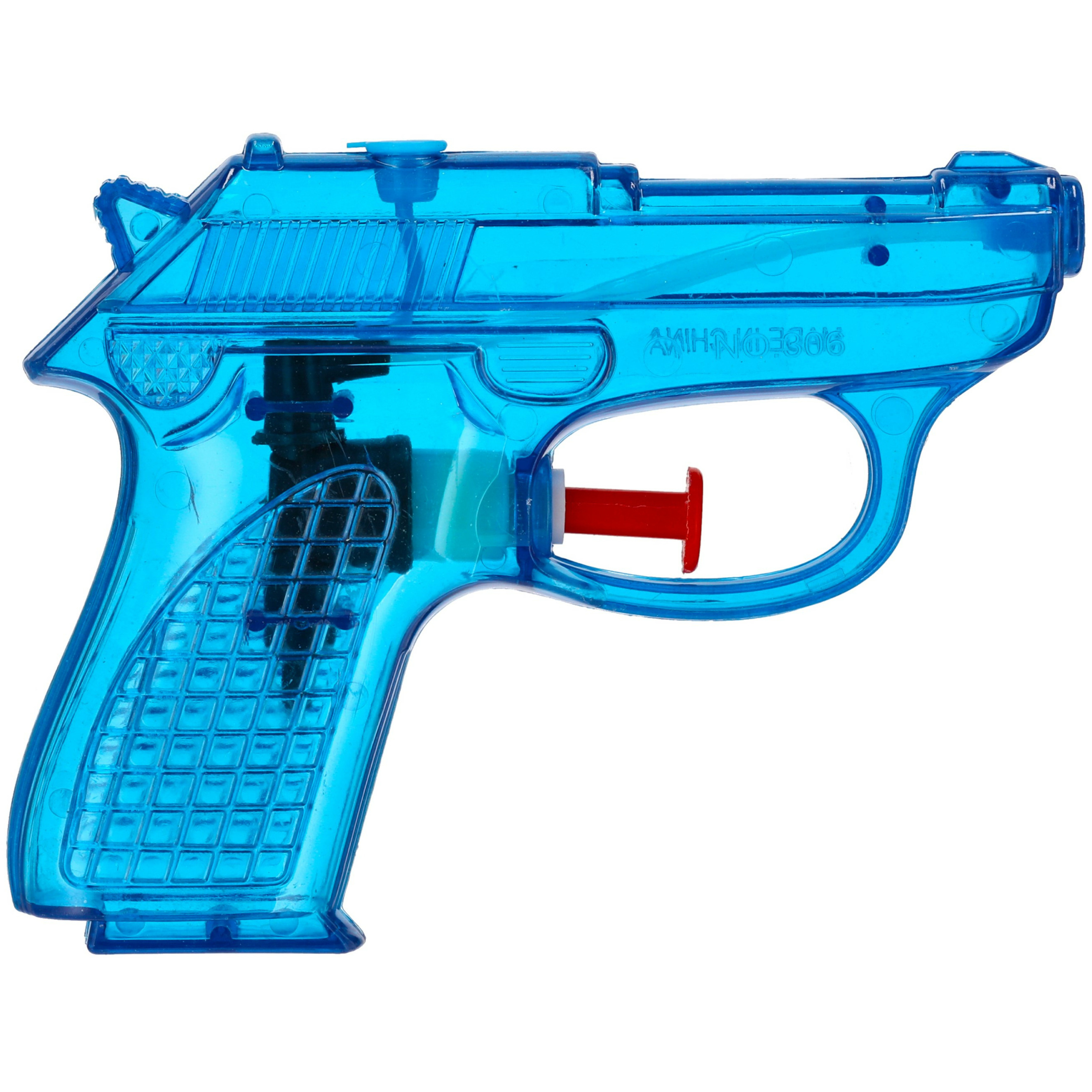 Waterpistool Splash Gun klein model 12 cm blauw