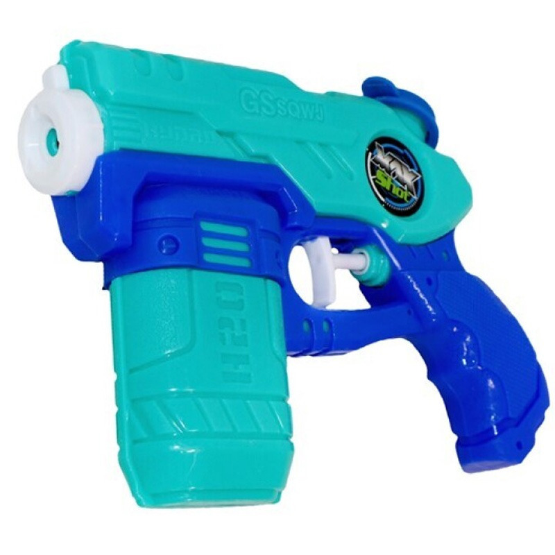 Waterpistooltje-waterpistool blauw 18 cm speelgoed