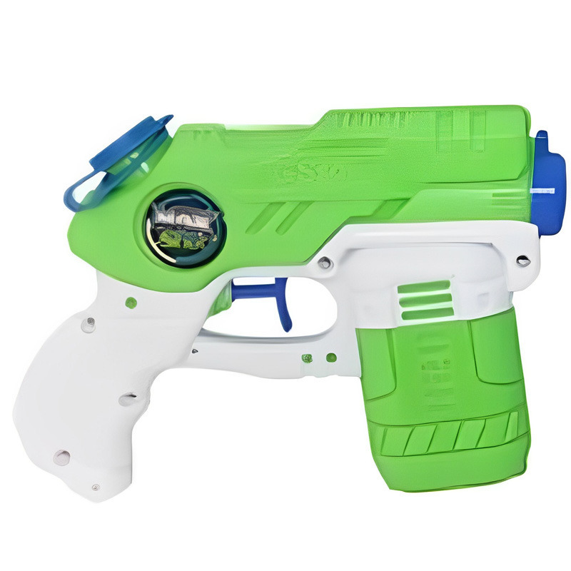 Waterpistooltje-waterpistool groen-wit 18 cm speelgoed