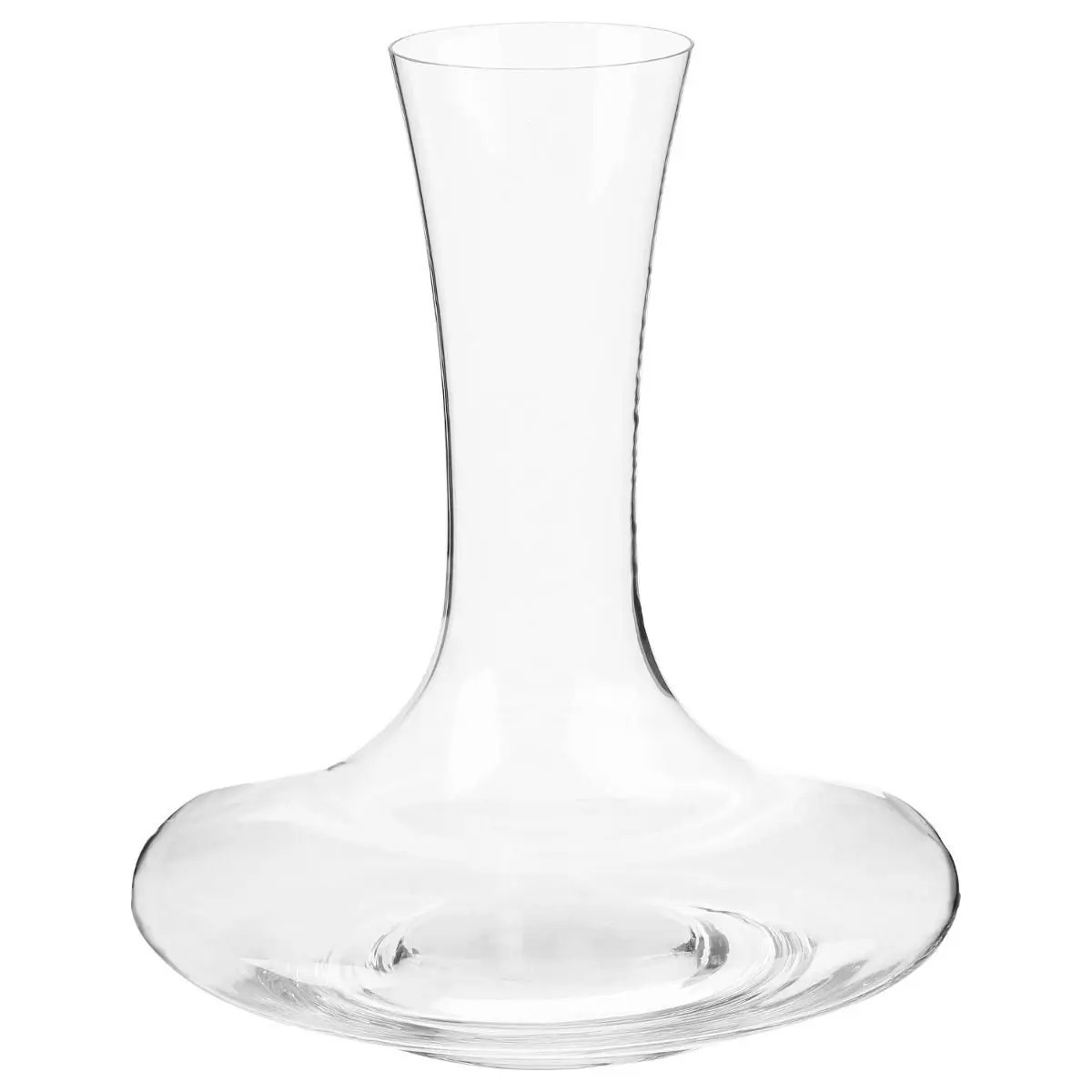 Wijn karaf-decanteer kan 1,5 liter van glas met taps toelopende hals