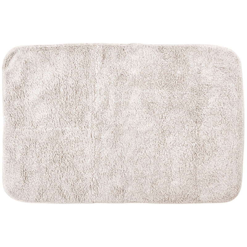 Witte zachte badmat 90x60 cm