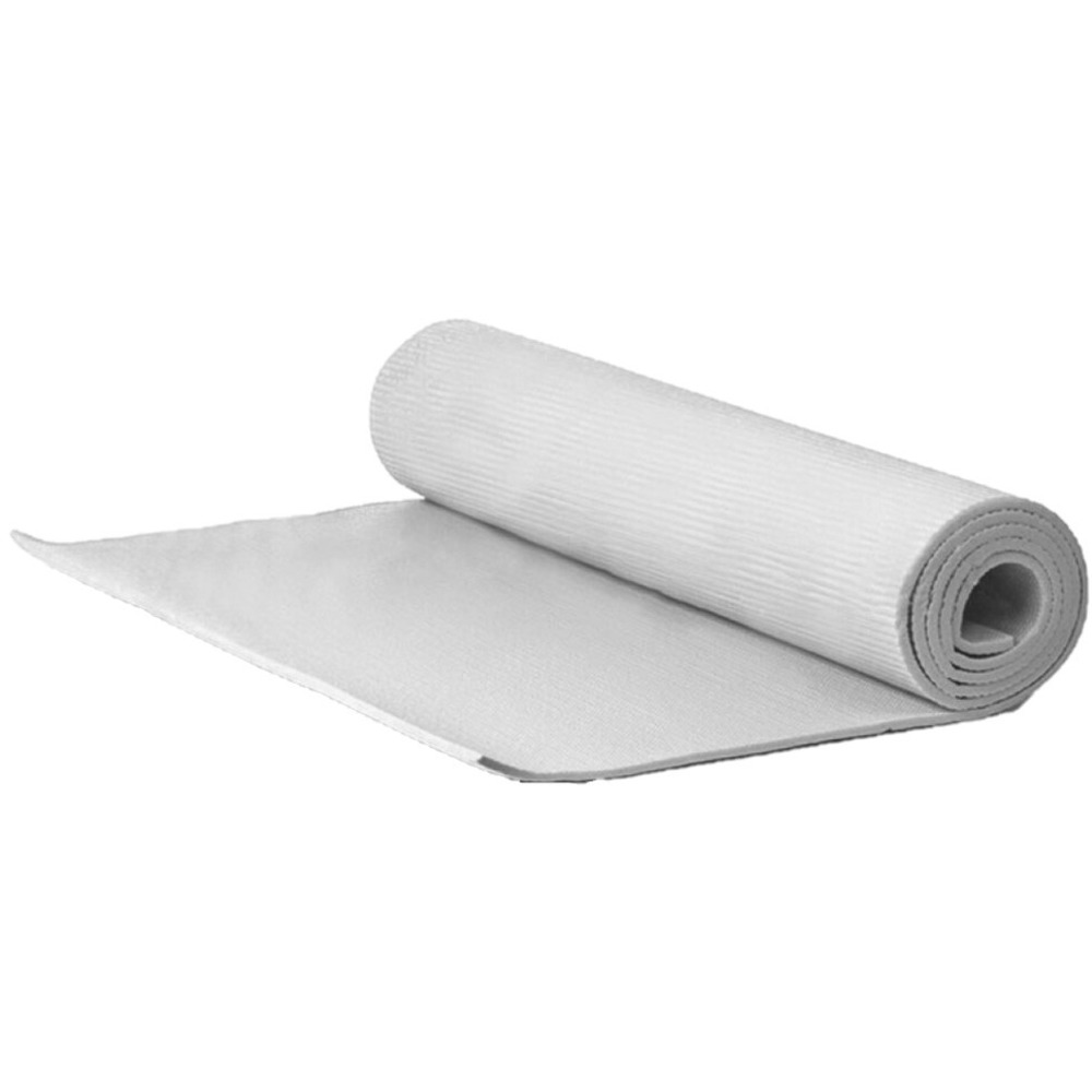 Yogamat-fitness mat grijs 183 x 60 x 1 cm