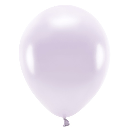 100x Lilac purple balloons 26 cm eco/biodegradable