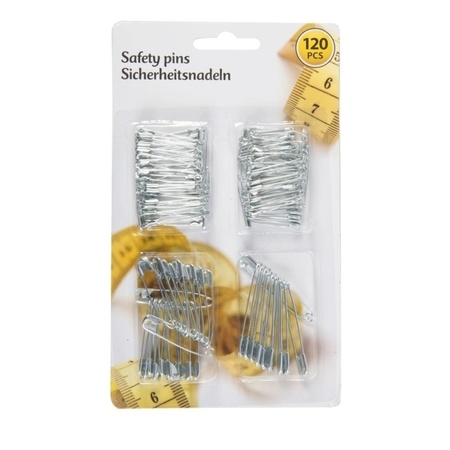 Safety pins 120 pieces
