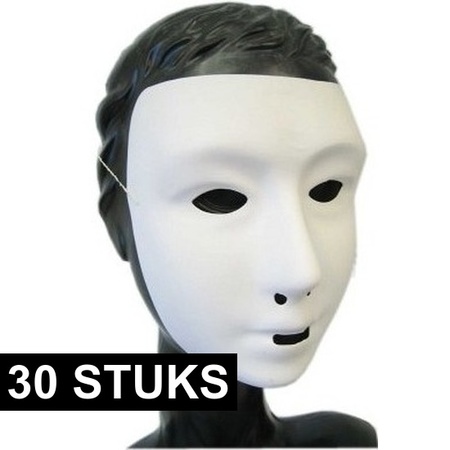 30x Grimeer masker mensen gezicht