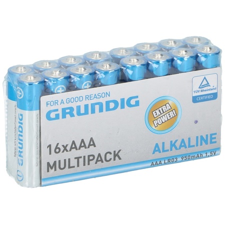 32x Grundig AAA batteries alkaline