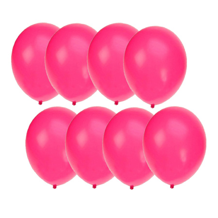 50x neon pink balloons