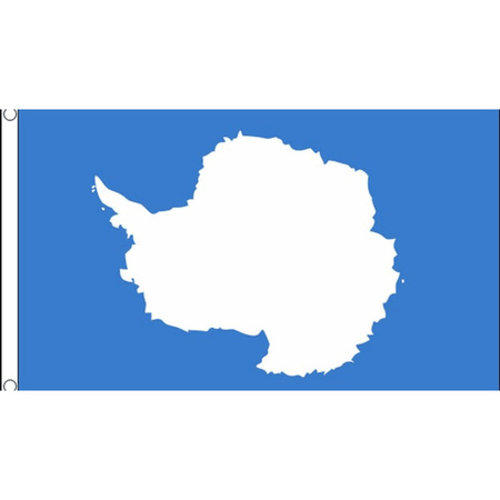 Blauwe Antarctica vlag