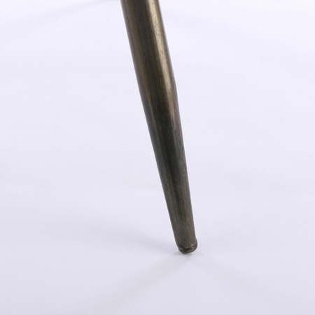 Bijzettafel Lagune rond metaal brons H45,5 x D70