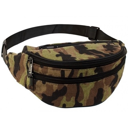 Camouflage army print fanny pack/bum 30 x 10 cm