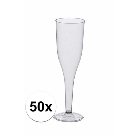 Sinis Emulatie commentaar Champagne glazen 50 stuks - Partyshopper Horeca & servies winkel