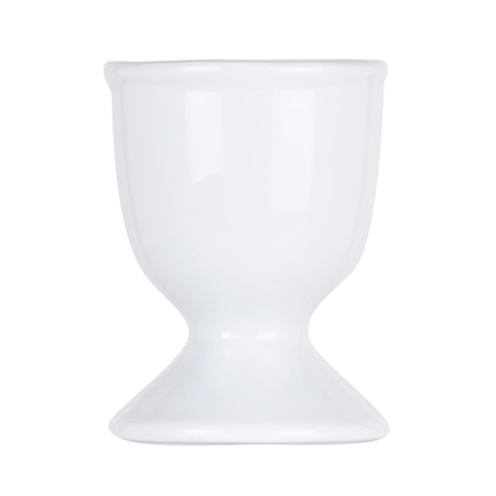 Egg cup porcelain white 5 cm