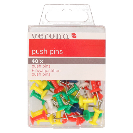40x pieces pushpins / thumbtacks