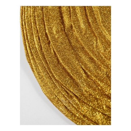 Gouden glitter lampionnen 25 cm