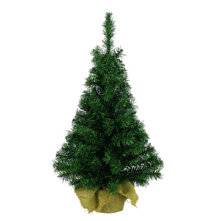 Kleine nep/kunst kerstbomen 90 cm
