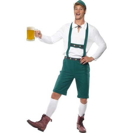 Oktoberfest costume green for men