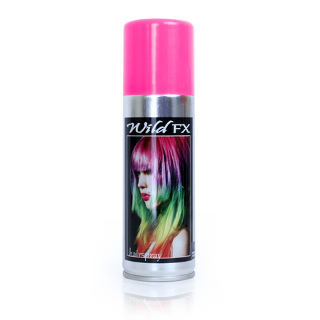Roze uitwasbare haarspray