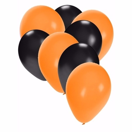 Feestversiering Halloween ballonnen 30 stuks