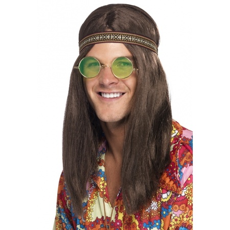 Hippie mens dress up kit