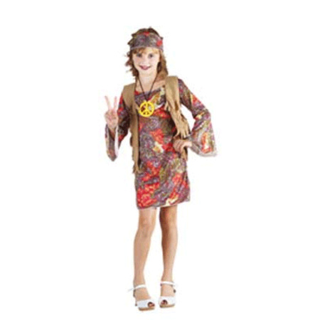 Kaal Gemarkeerd Stereotype Hippie kleding voor kinderen - Partyshopper Geschiedenis kostuums winkel