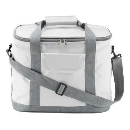 Cooler bag white/grey 17 litre