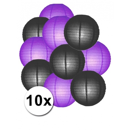 Lantarn package purple and black 10x