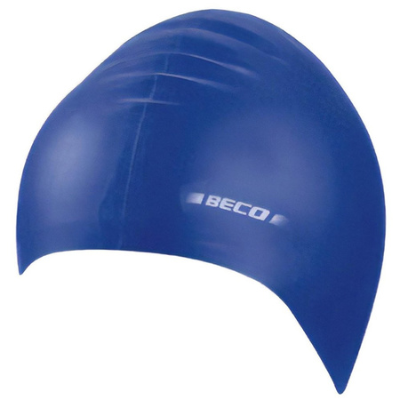 Latex pool cap blue for adults