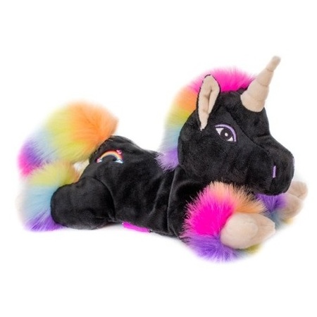 Plush microwave cuddly animal unicorn rainbow