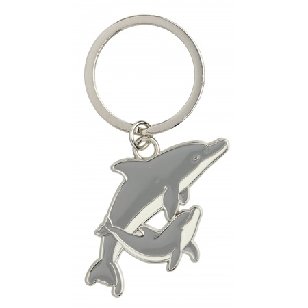 Tas sleutelhangers dolfijn 5 cm