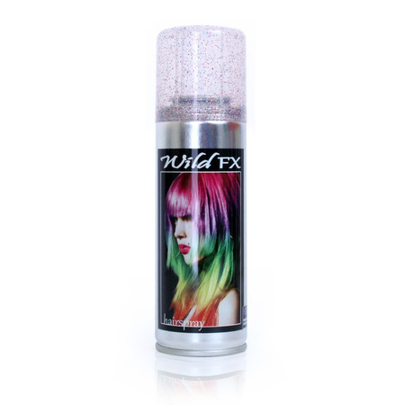 Glitter hairspray multicolor