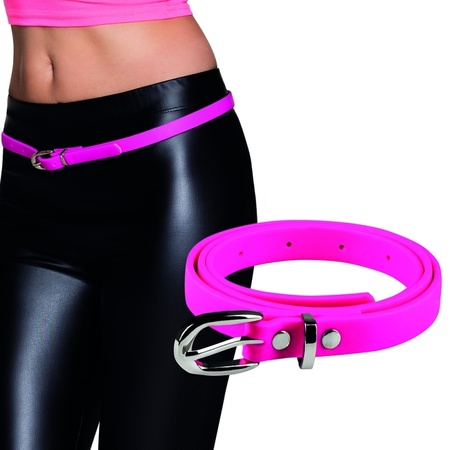 Neon pink belt 115 cm